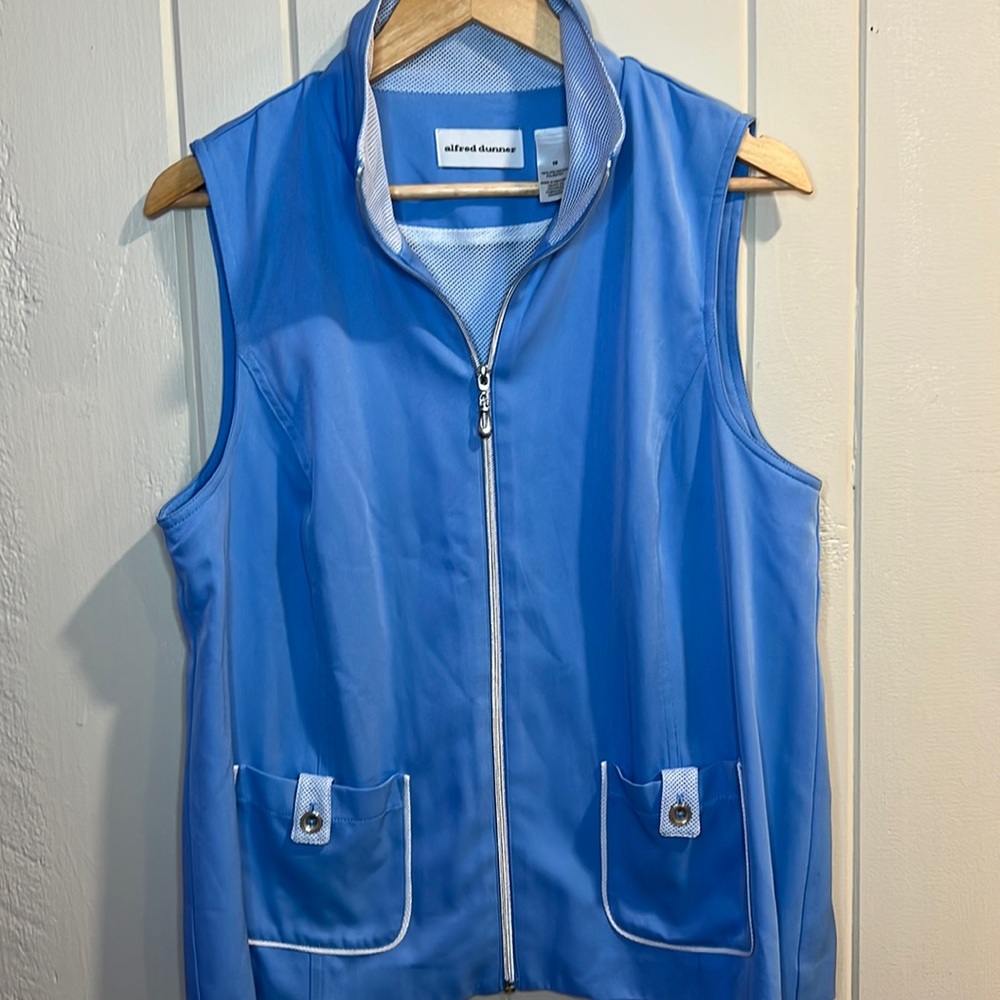 Alfred Dunner Blue Vest